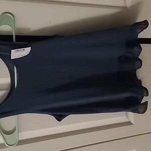 Children's place tank with ruffled hem.